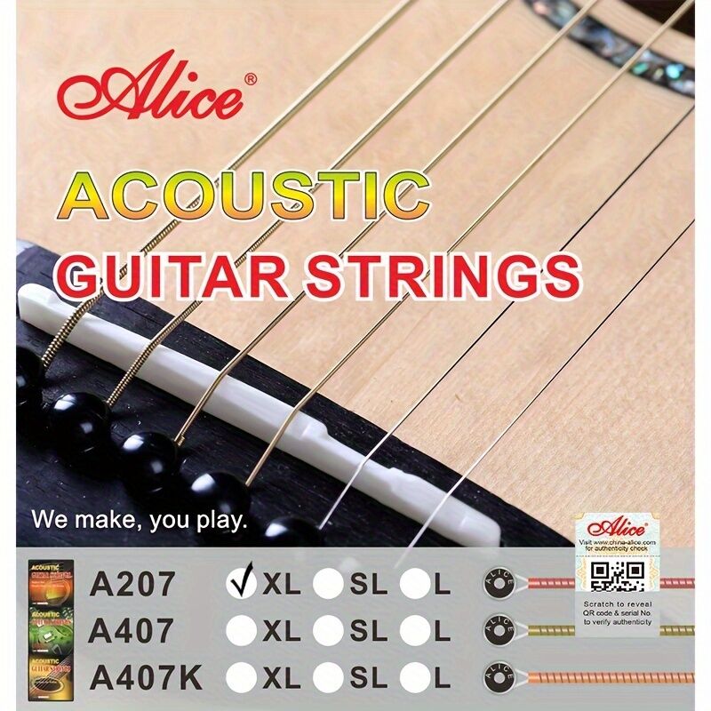 Alice A207XL Akustik Gitar Tel Takımı (10-47) - 1