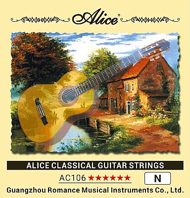 ALICE AC106-N Normal Tansiyon Klasik Gitar Teli - Alice