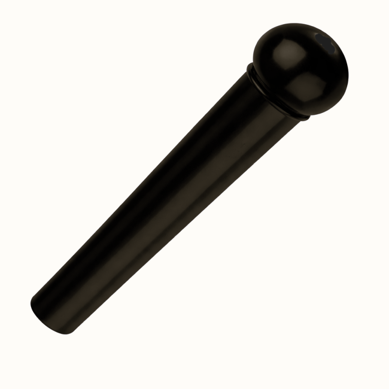 Alice A-021BK Blk Siyah Akustik Gitar Köprü Pini Tek - 1