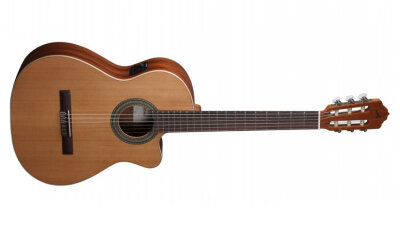 Almansa CW 400 Nature Elektro Cutaway Klasik Gitar - 2