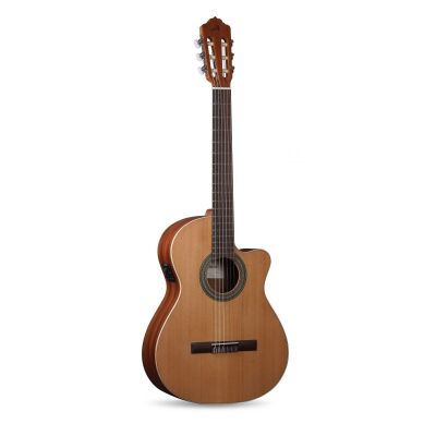 Almansa 400CW Nature Elektro Cutaway Klasik Gitar - Almansa