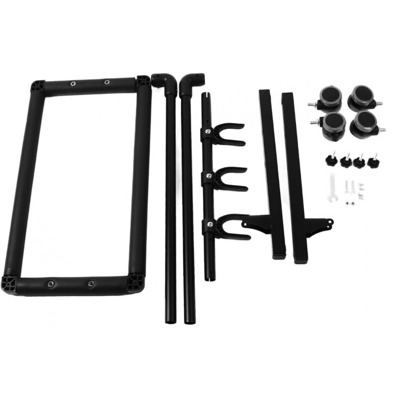 ArtStand CM075-W 3'lü Yatay Tekerlekli Gitar Standı Yeni Versiyon - 4