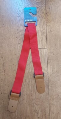 Capella CM473RD Woven Kırmızı Ukulele Askısı - 2