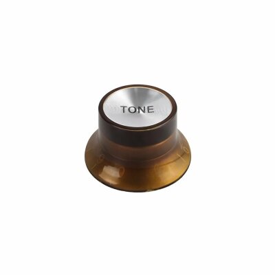ASK-M Amber Reflector Top Hat Tone Potans Düğmesi – Les Paul / Epiphone - ASK-M