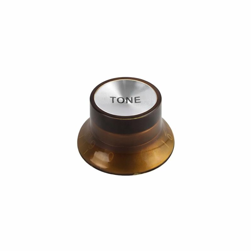 ASK-M Amber Reflector Top Hat Tone Potans Düğmesi – Les Paul / Epiphone - 1