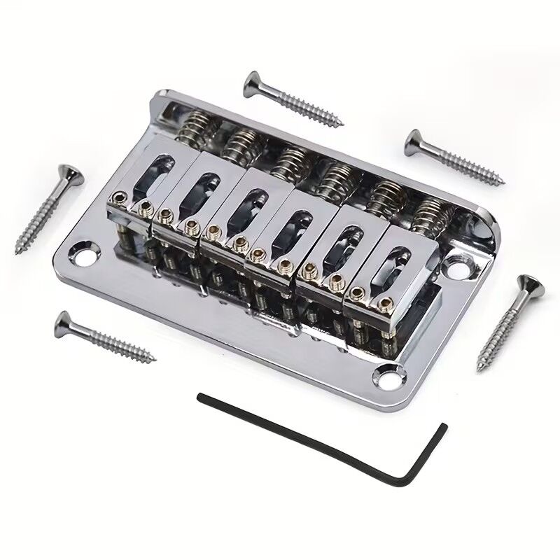 ASK-M Strat Stil 42mm Chrome Hardtail Gitar Köprüsü - 1