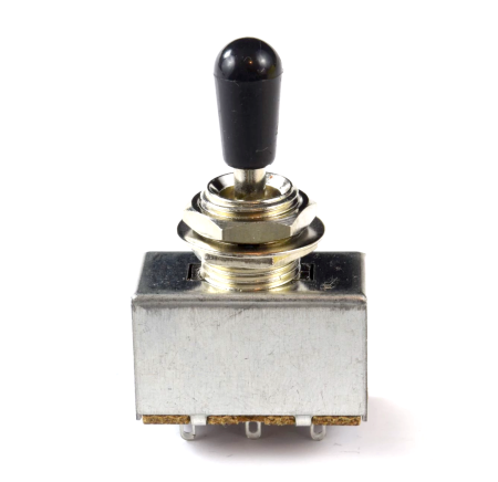 ASK-M - ASK TGS201-CR Kutu Gibson Les Paul Stil Toggle Switch Chrome