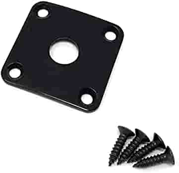 Gibson/Square Style Black Plastik Jack Plate