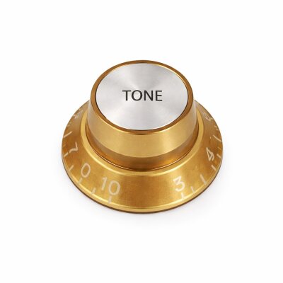 Gibson Style Top Hat Gold-Silver Tone Potans Knob-Potans Düğmesi Tek - ASK-M