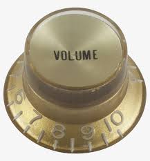 ASK-M - Gibson Style Top Hat Gold-Gold Wolüme Potans Knob-Potans Düğmesi Tek