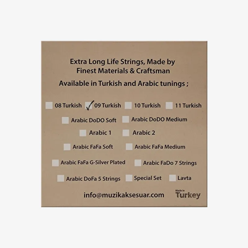 AURORA Premium Türk UD Teli - 0.9/Medium - 2