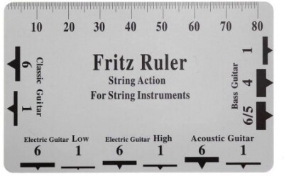 Baroque Fritz Ruler Tel Yükseklik Ayar Cetveli-PVC - 4