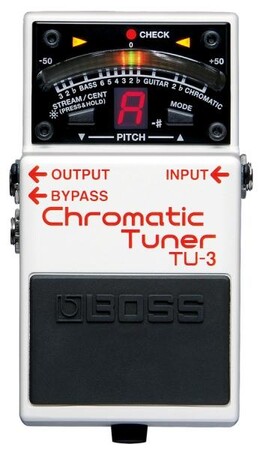 Boss TU-3 Chromatic Pedal Tuner (Bas & Elektro Gitar İçin)