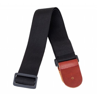 Capella CM472-BK Woven Koton Siyah Gitar Askısı - Capella