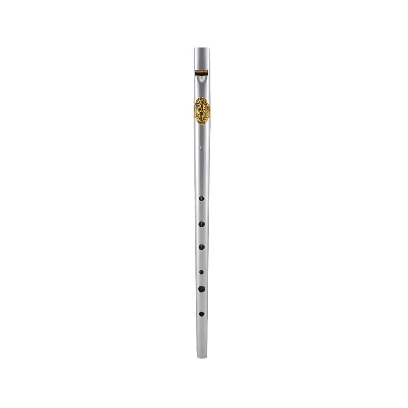 D Clarke Special Edition Original D Tin Whistle İrlanda Flütü – Gümüş - 1