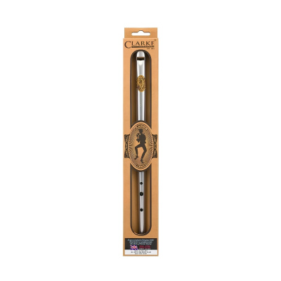 D Clarke Special Edition Original D Tin Whistle İrlanda Flütü – Gümüş - 2