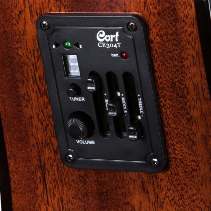 Cort AD810E-OPW Orijinal Kılıflı Elektro Akustik Gitar Naturel - Thumbnail