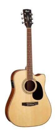Cort AD880CE NSW- Naturel Satin Elektro Akustik Gitar - 3