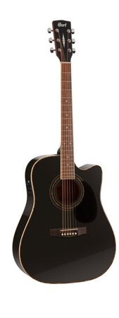 Cort AD880CEBK Dreadnought Cutway Siyah Elektro Akustik Gitar