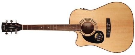 Cort AD880CELH NS Solak Naturel Elektro Akustik Gitar