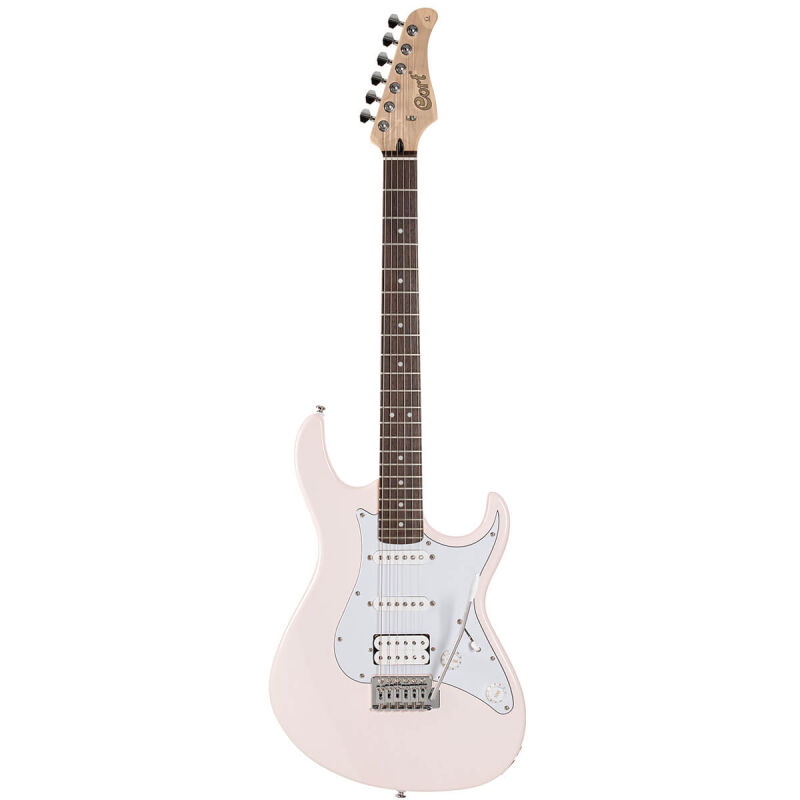 ELEKTRO GİTAR, PASTEL PEMBE, POWER SOUND (H-S-S) - 1