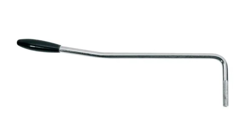 TREMOLO KOLU VİDALI STRAT TİP SİYAH RENK - 1