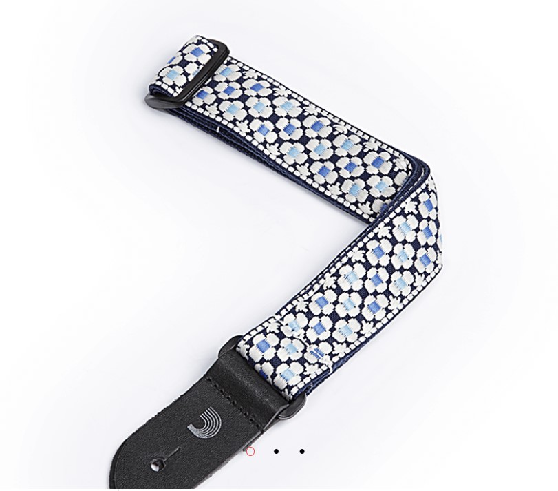 Ukulele Askısı, Jaquard - Blue - 1