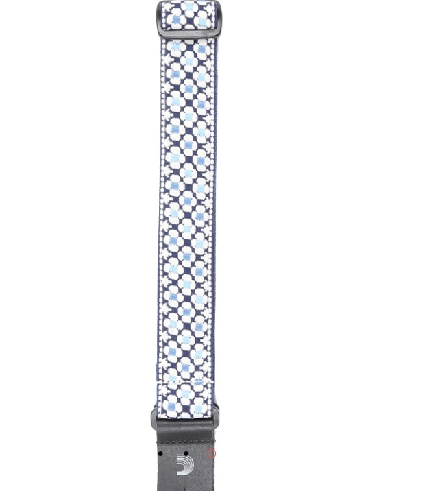 Ukulele Askısı, Jaquard - Blue - 2