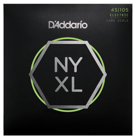 D’Addario NYXL45105 4 Telli Bas Gitar Tel Takımı Long Scale (45-105) - Thumbnail