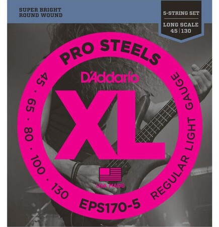 D’Addario EPS170-5 5 Telli Bas Gitar Tel Takımı Long Scale (45-130)