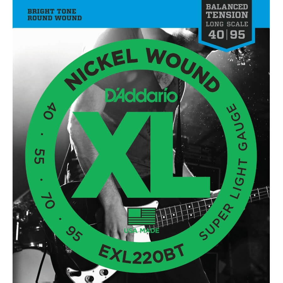 Bas Gitar Tel Seti, XL, 40-95, Long Scale, Nickel - 1