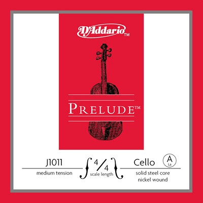 Cello Tek Tel, Prelude, A-La, 4/4 Scale, Medium Tension - 1