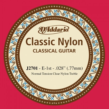 KLASİK GİTAR TEK TELİ, CLASSIC NYLON, NORMAL TENSI - DADDARIO ABD