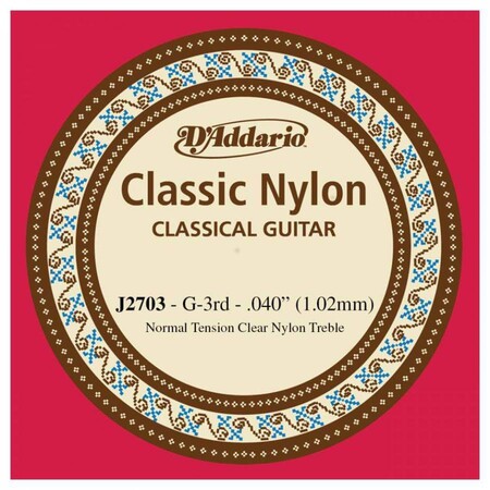Klasik Gitar Tek Teli, Classic Nylon, Normal Tension - DADDARIO ABD