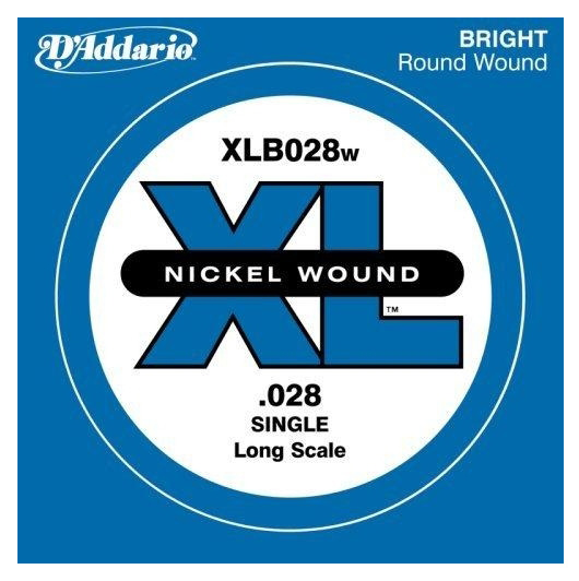 Bas Gitar Tek Tel, (Do), Xl Nickel Wound, 0.028 Ga - 1