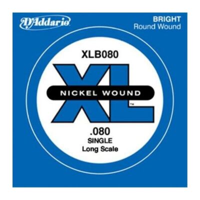 Bas Gitar Tek Tel (La) XL Nickel Wound 0.080 GA - DAddario