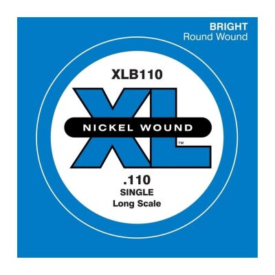 Bas Gitar Tek Tel (Mi) XL Nickel Wound 0.110 GA - DAddario