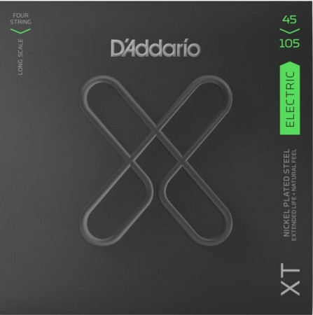 D'Addario XTB 45-105 Light Top/Medium Bottom / Long Scale Bas Gitar Teli - Thumbnail