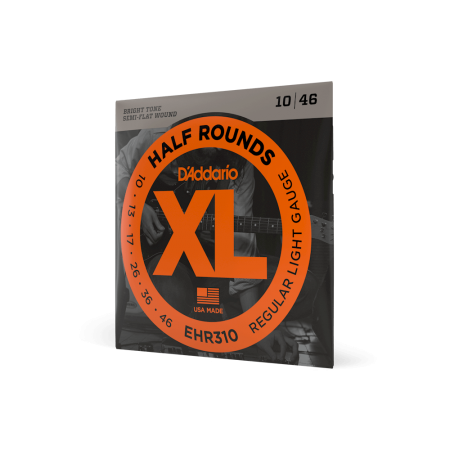 Daddario EHR310 Half Round Super Light 10-46 Elektro Gitar Tel Takımı - 2