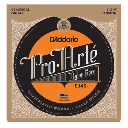D'Addario EJ43 Pro-Arté Nylon Light Tension Klasik Gitar Tel Takımı - DAddario