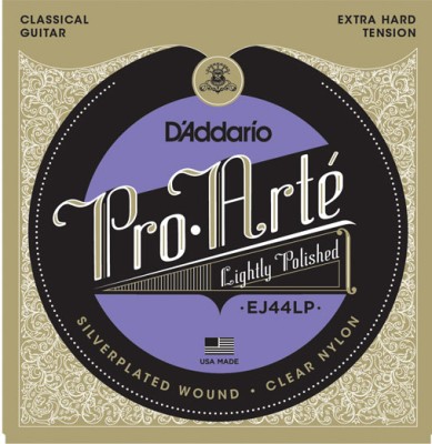 DAddario - D'Addario EJ44LP Pro-Arté Extra-Hard Tension Lightly Polished Composite Klasik Gitar Tel Takımı