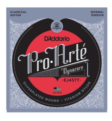 D-Addario EJ45TT Pro-Arte Tıtanıum Klasik Gitar Teli - 4