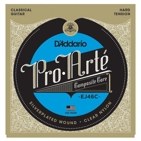 DAddario - D'Addario EJ46C Pro-Arte Composite, Hard Tension Klasik Gitar Takım Tel