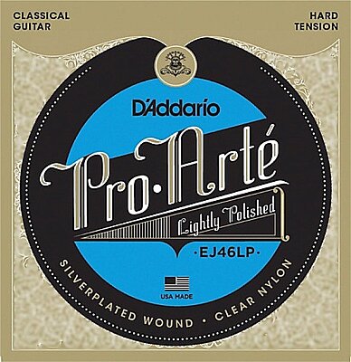 D’Addario EJ46LP Hard Tension Lightly Polished Klasik Gitar Tel Takımı - DAddario