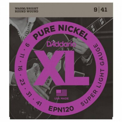 D'Addario EPN120 Super Light Elektro Gitar Takım Tel (09-41) - DAddario
