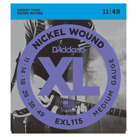 D'Addario EXL115 Blues / Jazz Nickel Wound Elektro Gitar Teli (011-049) - Thumbnail