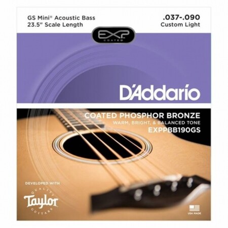D'Addario EXPPBB190GS Akustik Bas Gitar Teli (037-090) - 1