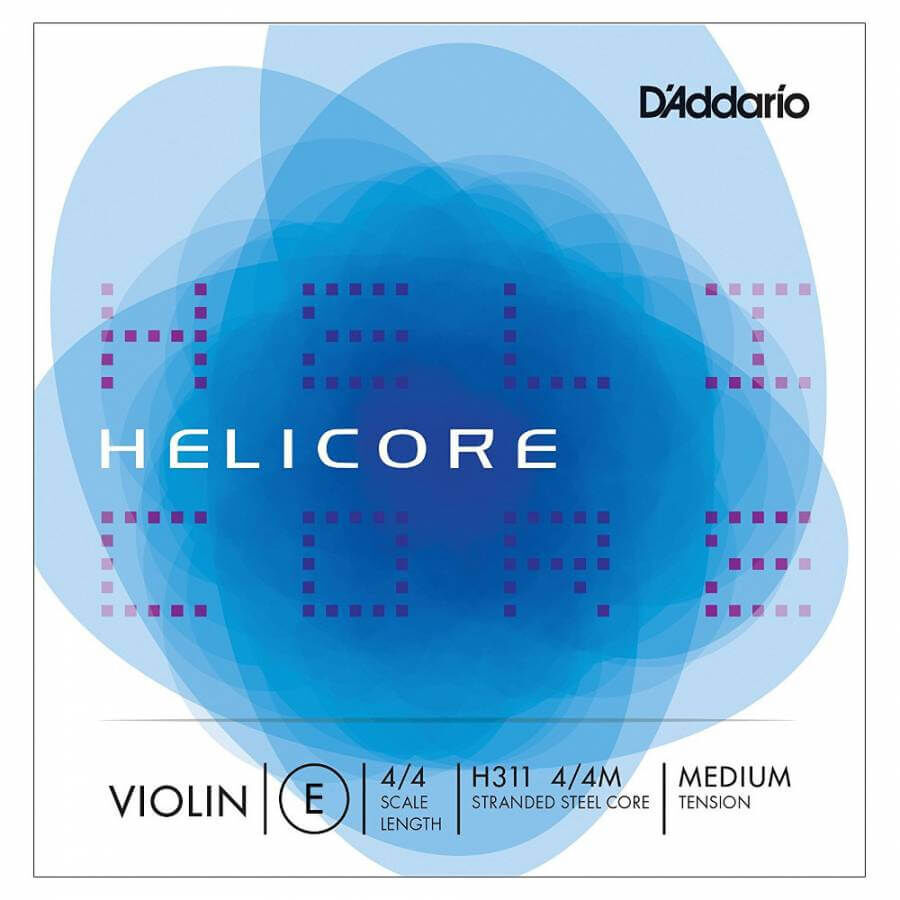 D’Addario Helicore H311 Medium 4/4 Keman Tek Mi (E) Teli - 1