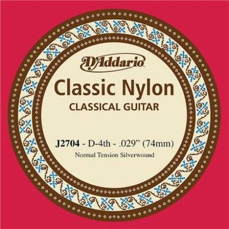 D'Addario J2704 Klasik Gitar Tek Re Teli