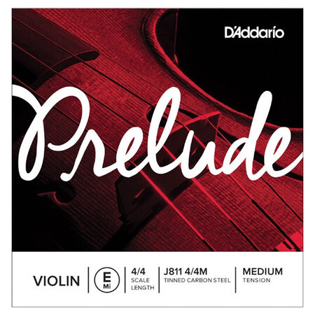 D′Addario Prelude J811 Medium 4/4 Keman Tek Mi (E) Teli